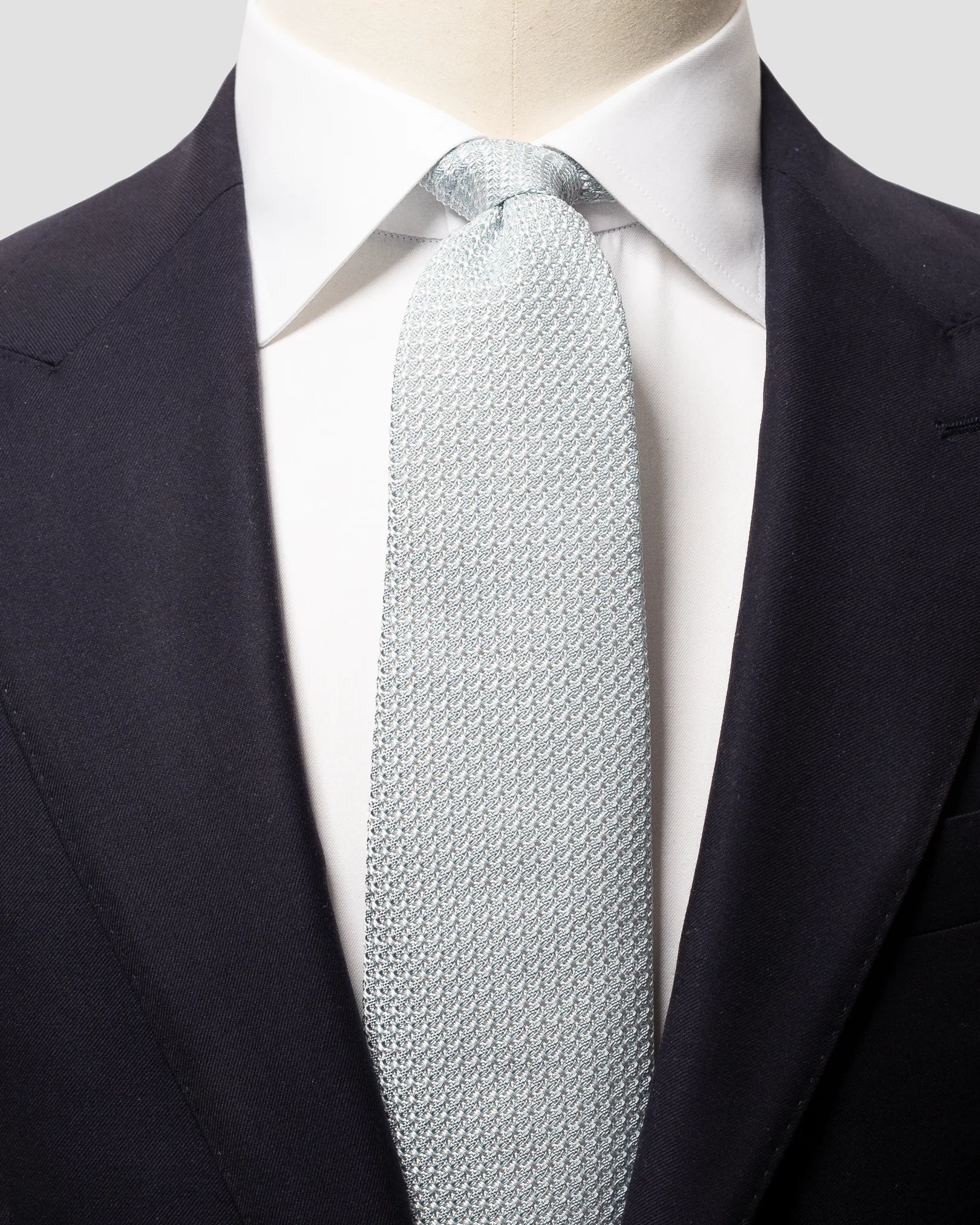 Eton - sorbet lightblue hand made grenadine tie