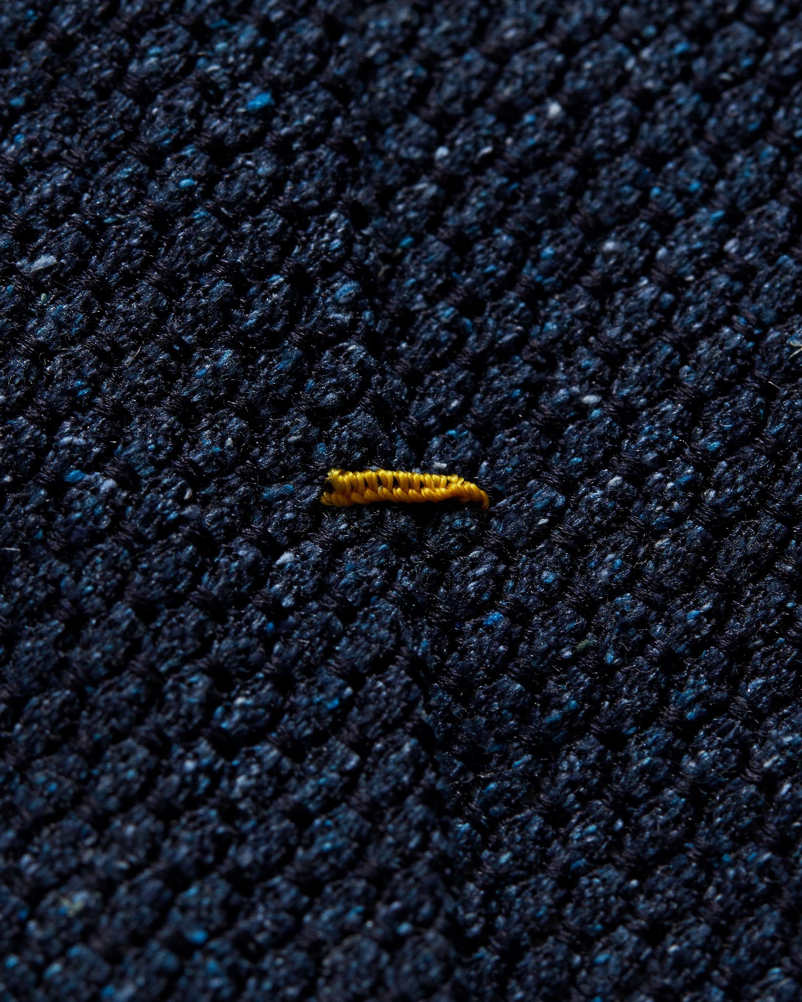 Eton - ocean blue grenadine tie