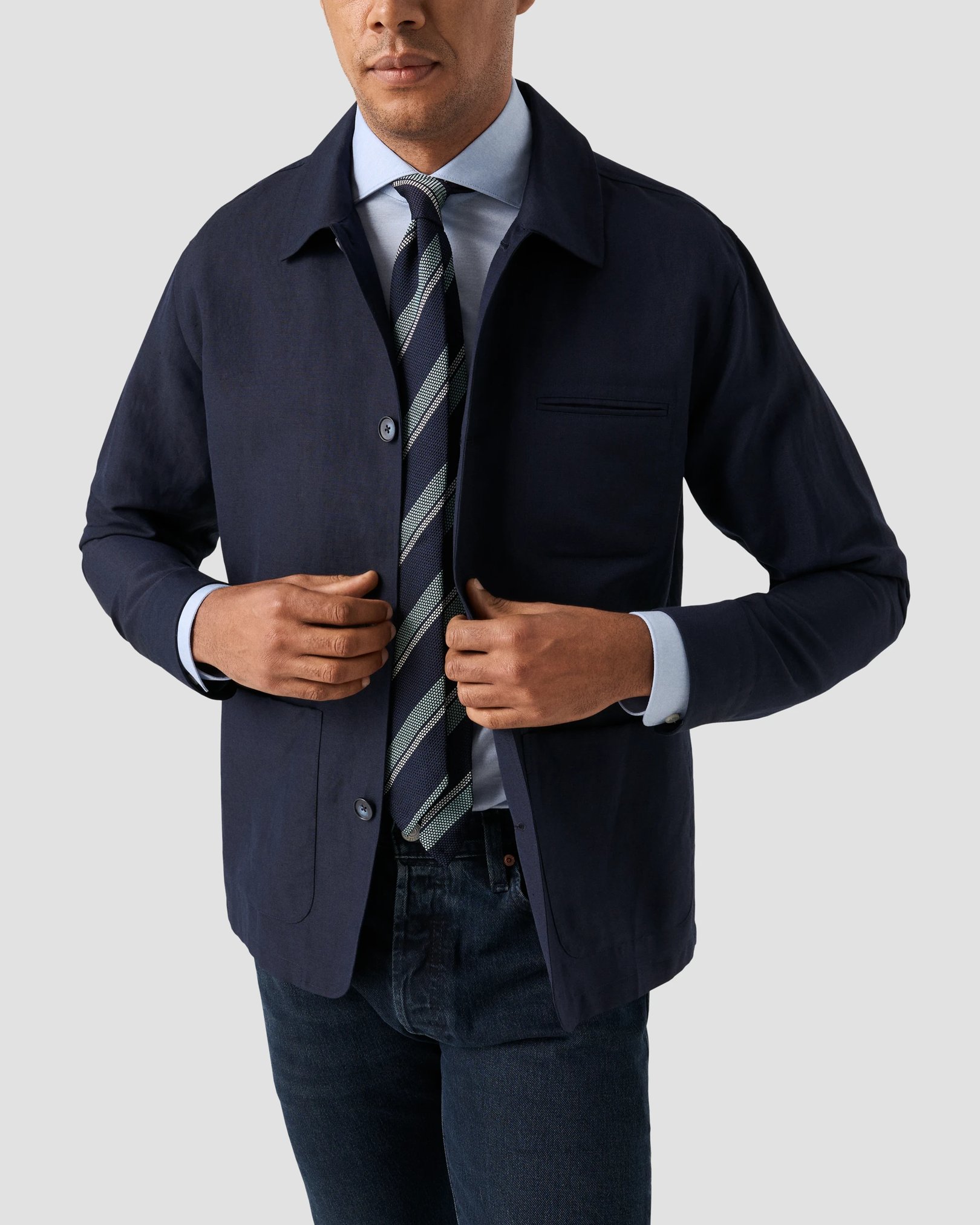 Eton - Filo di Scozia Shirt