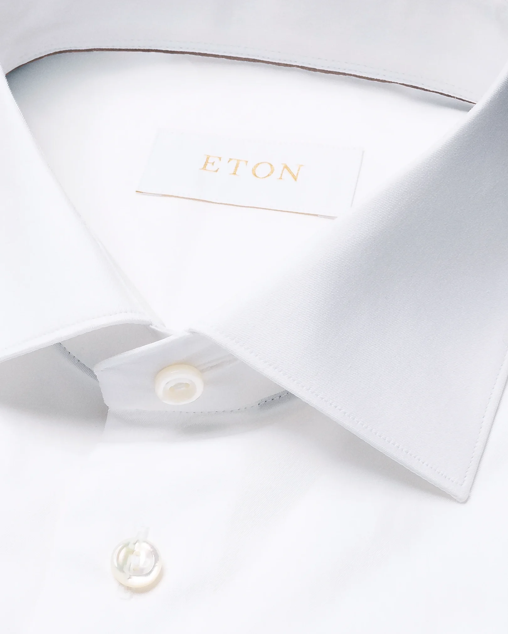 Eton - Hochwertiges Twill-Hemd in Uni-Farbe
