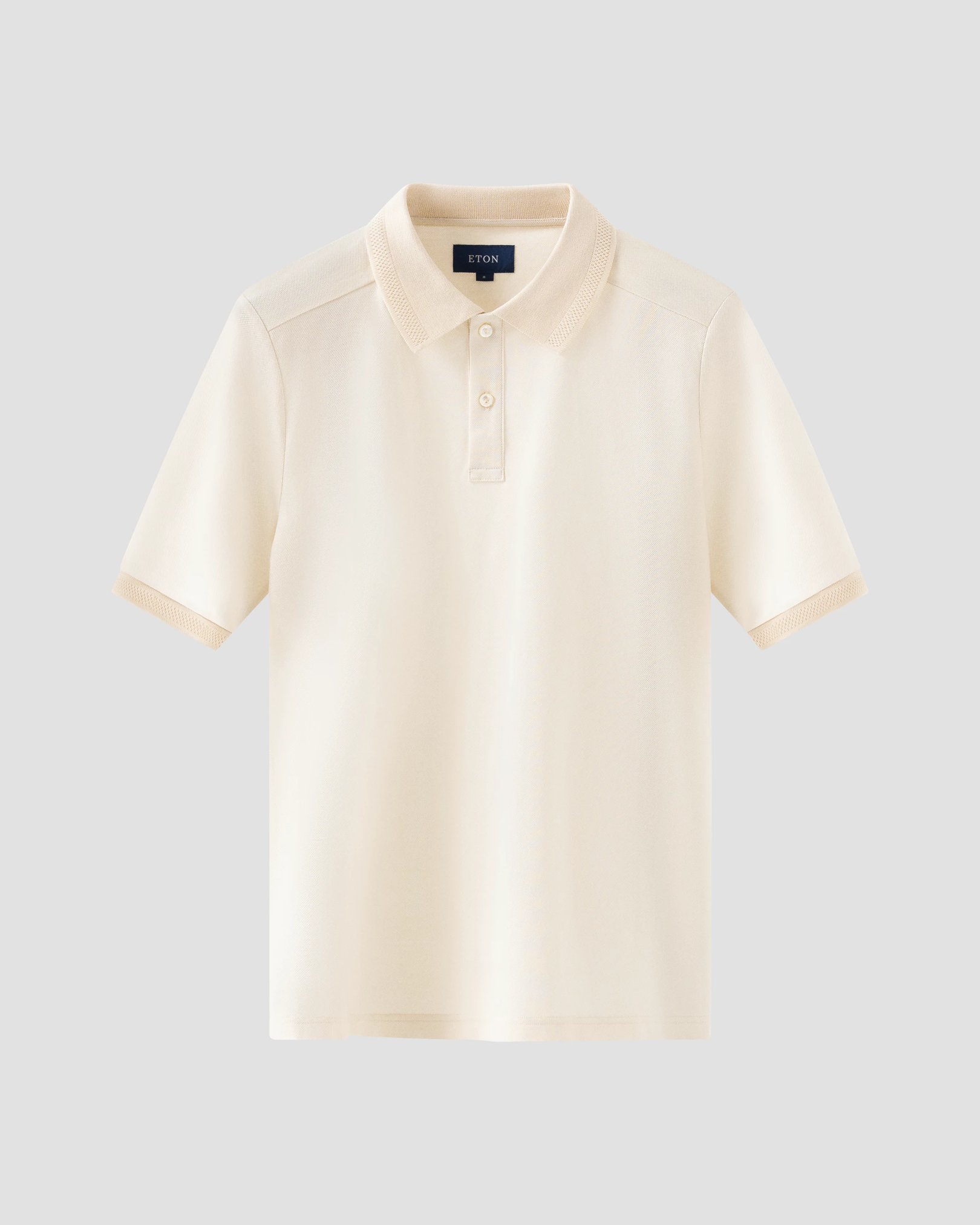 Eton - Off-White Filo di Scozia Piqué Polo Shirt