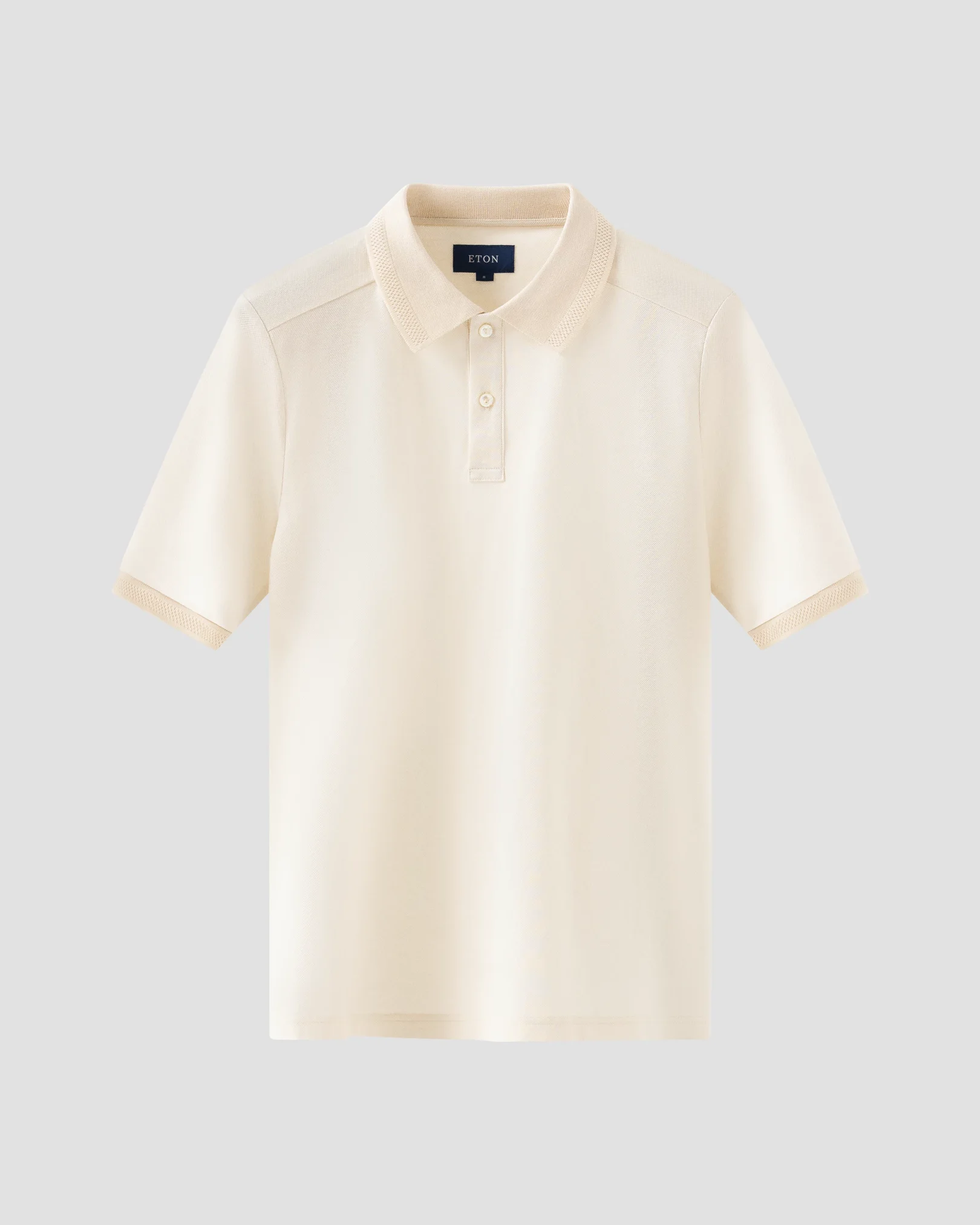 Eton - Off-White Filo di Scozia Piqué Polo Shirt
