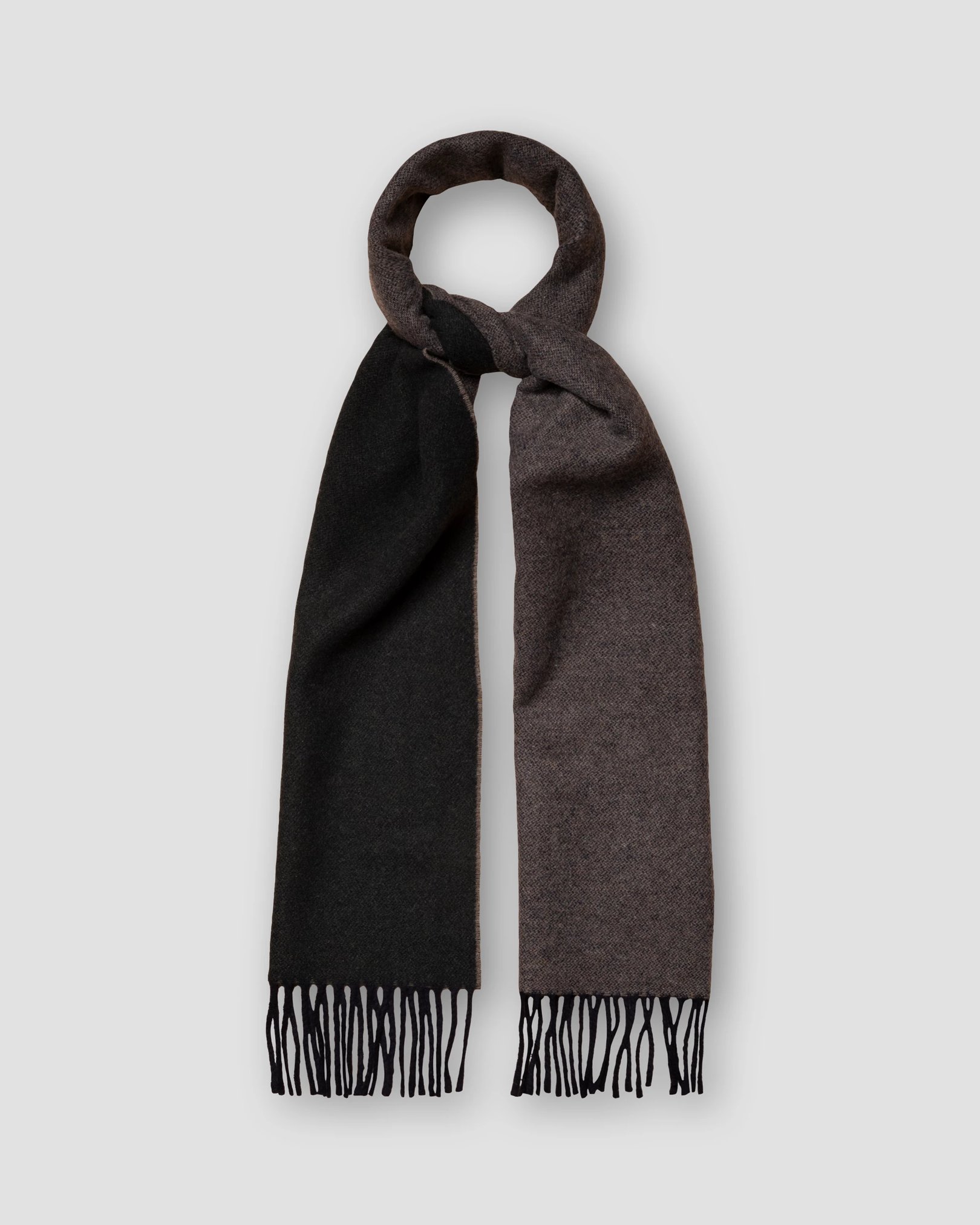Eton - dark green two faced scarf