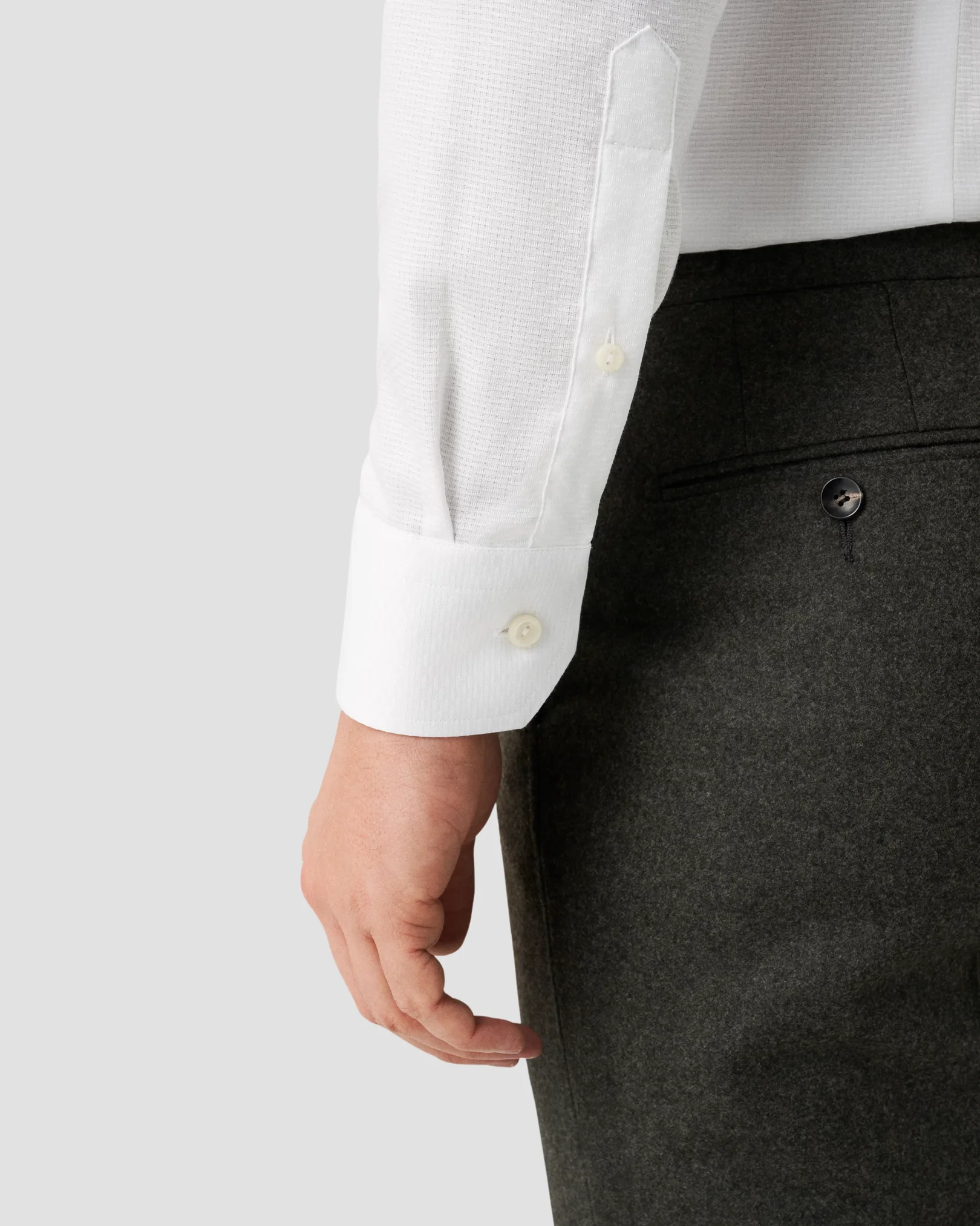 Eton - white twill made to order