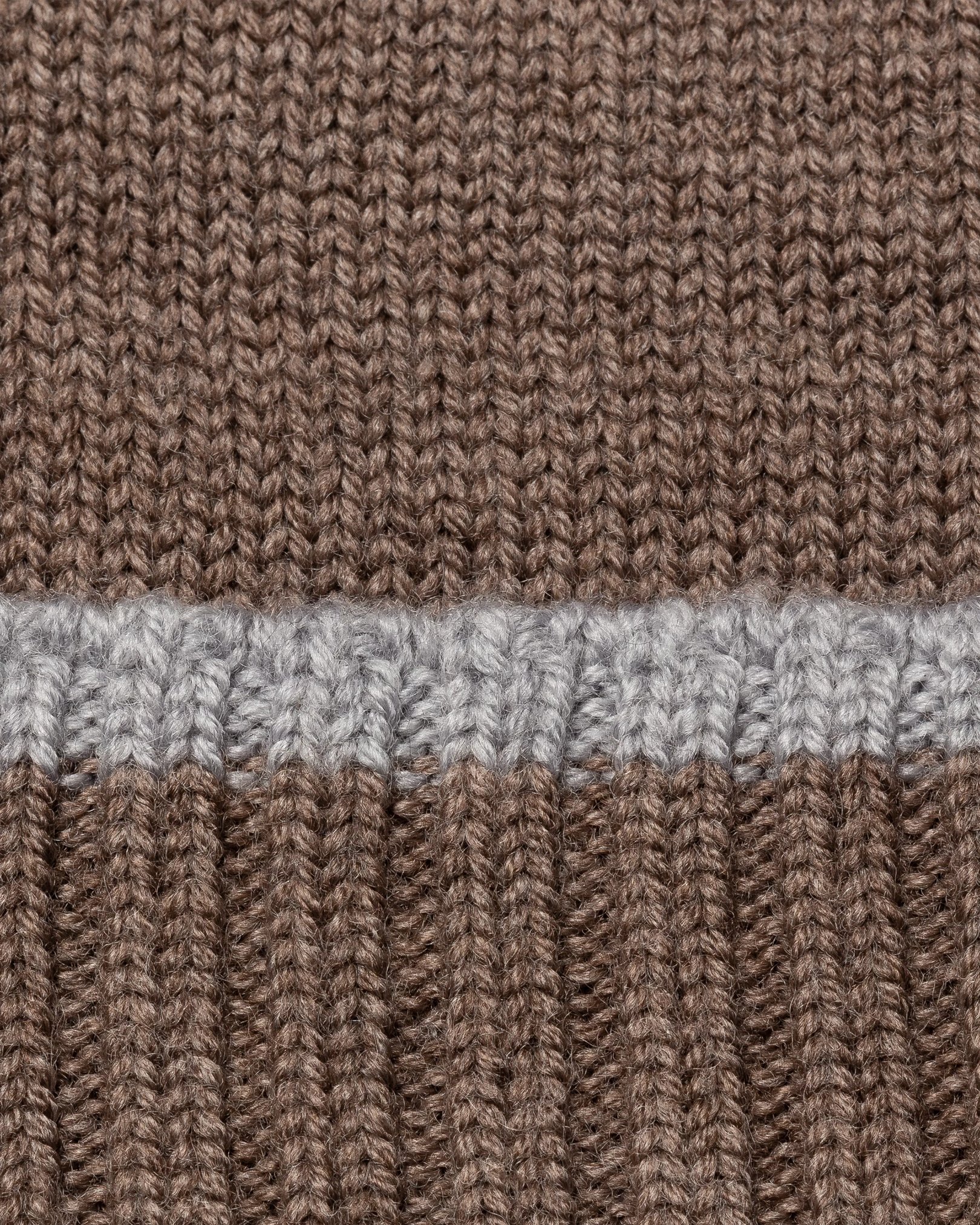 Eton - brown wool beanie