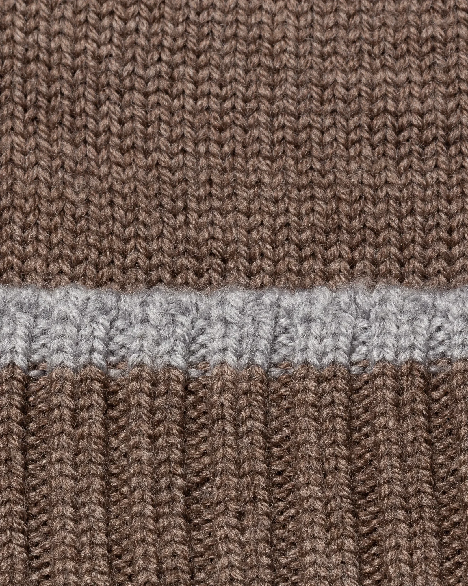 Eton - brown wool beanie