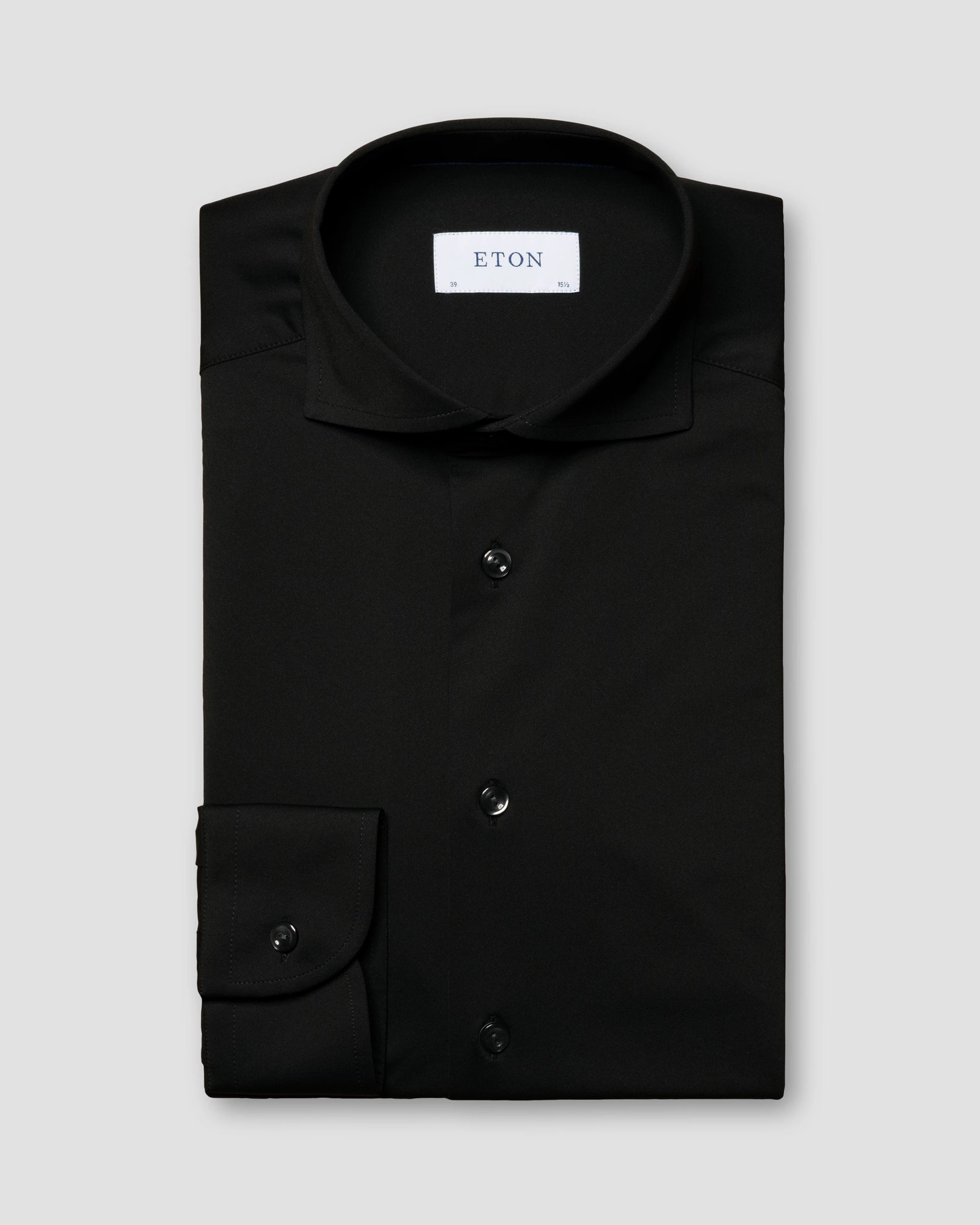 Eton - black four way stretch