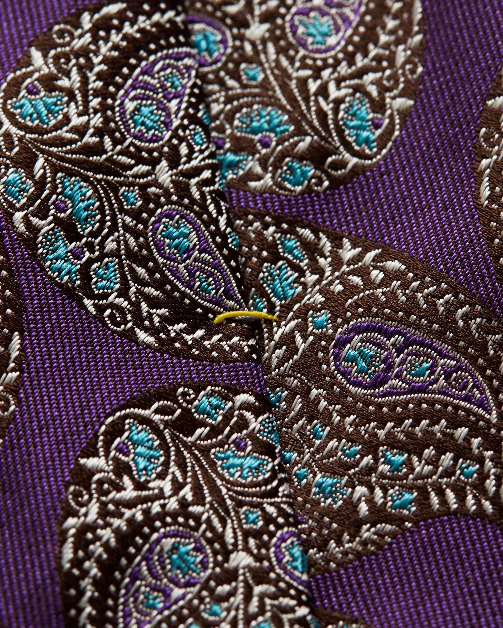 Eton - purple paisley tie