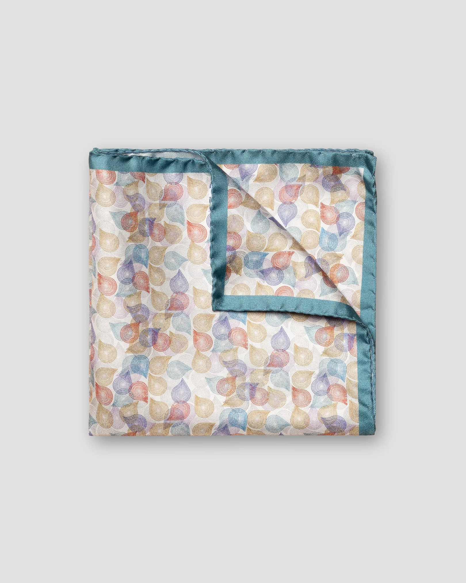 Eton - mid blue panama pattern