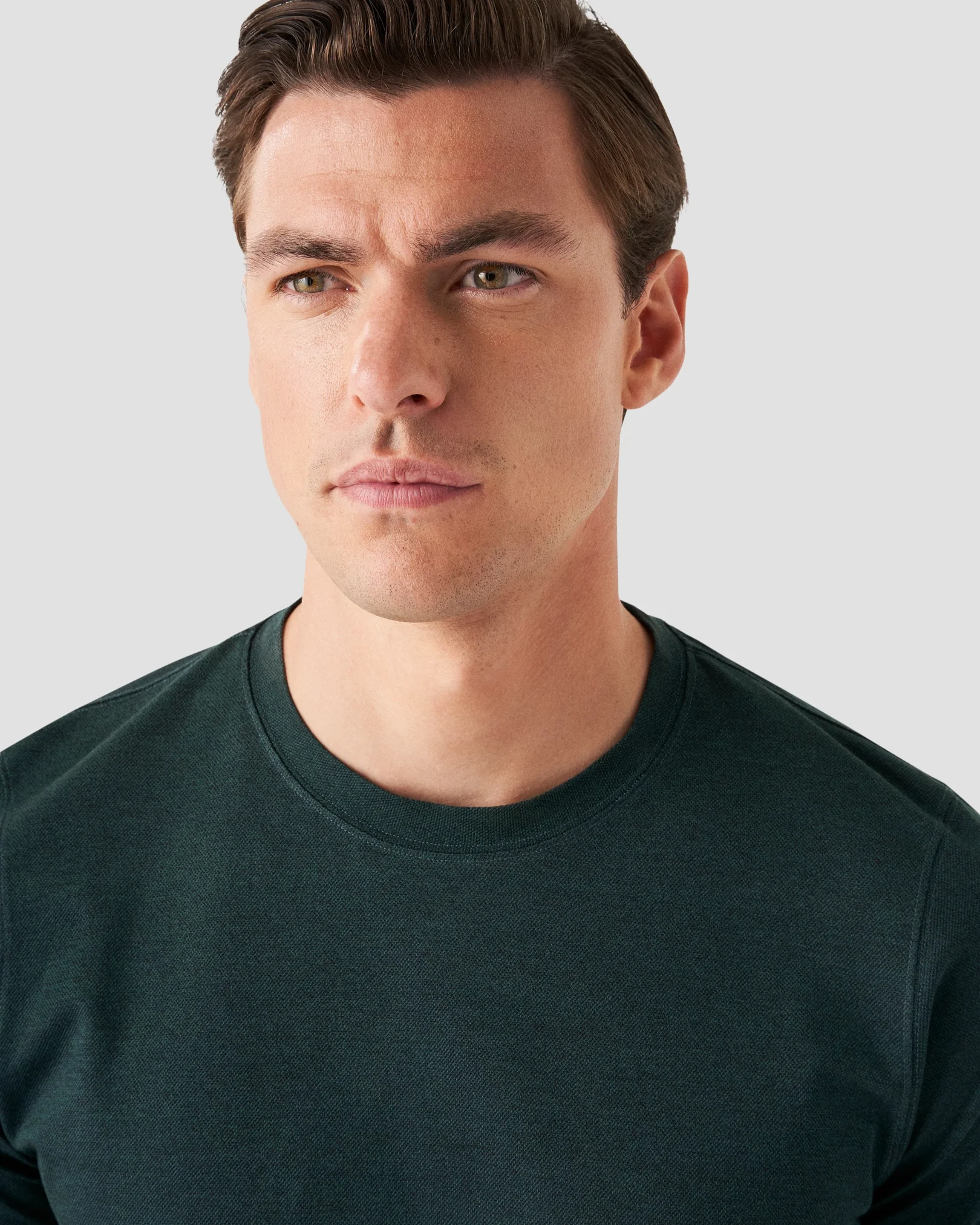 Eton - dark green t shirt
