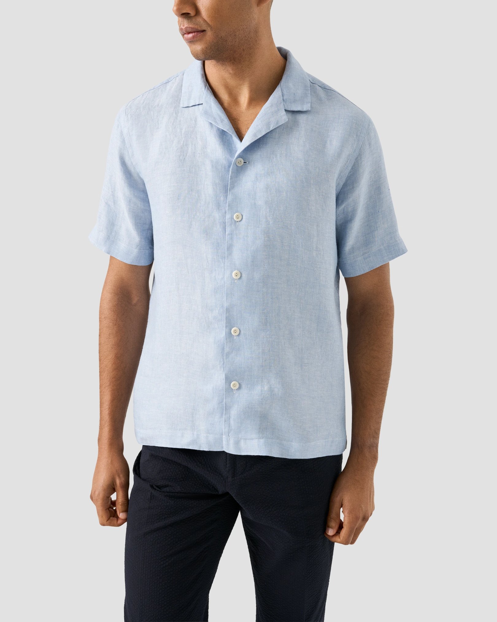 Eton - Linen Twill Resort Shirt