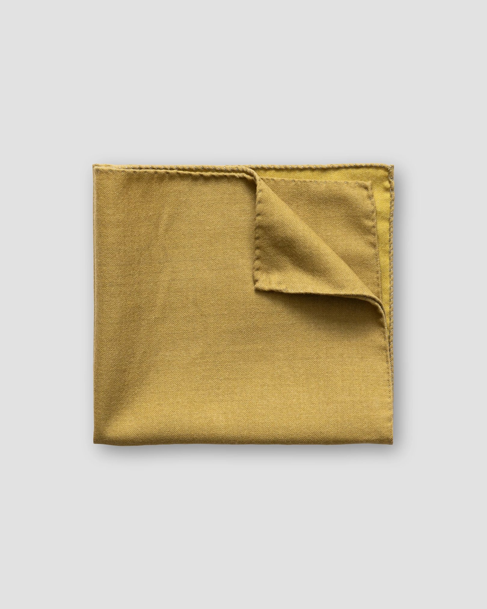 Eton - amber wool pocket square