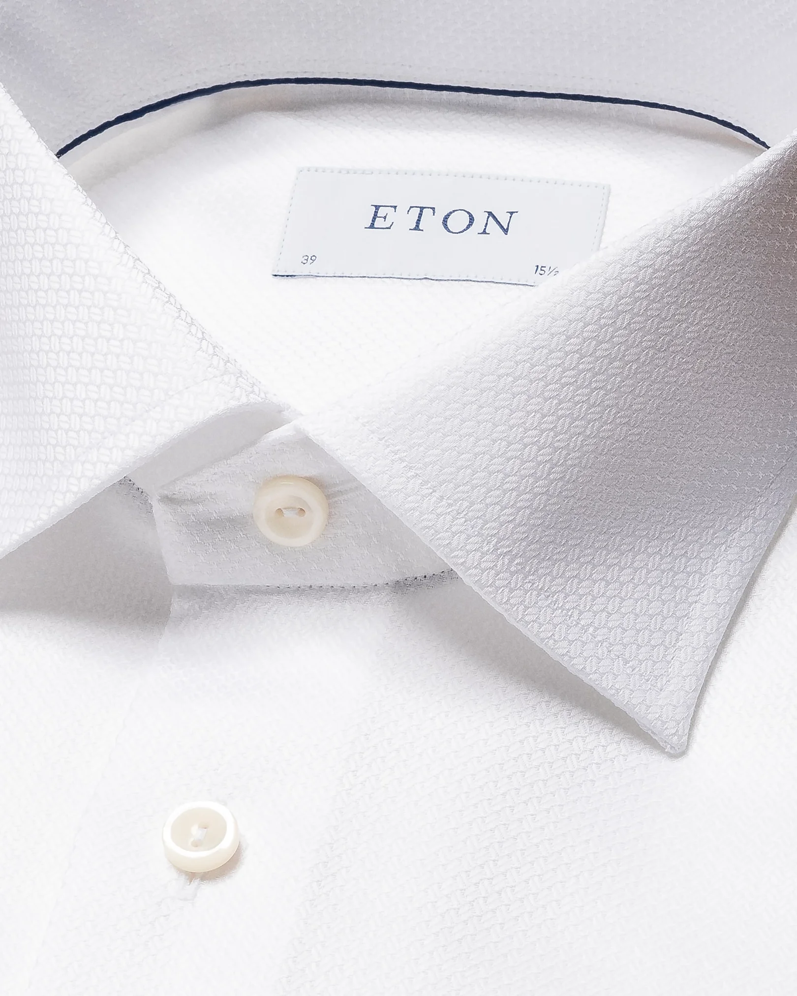Eton - white dobby