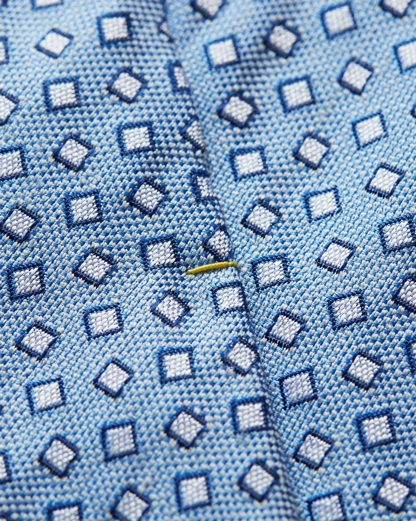 Eton - blue pastel square tie