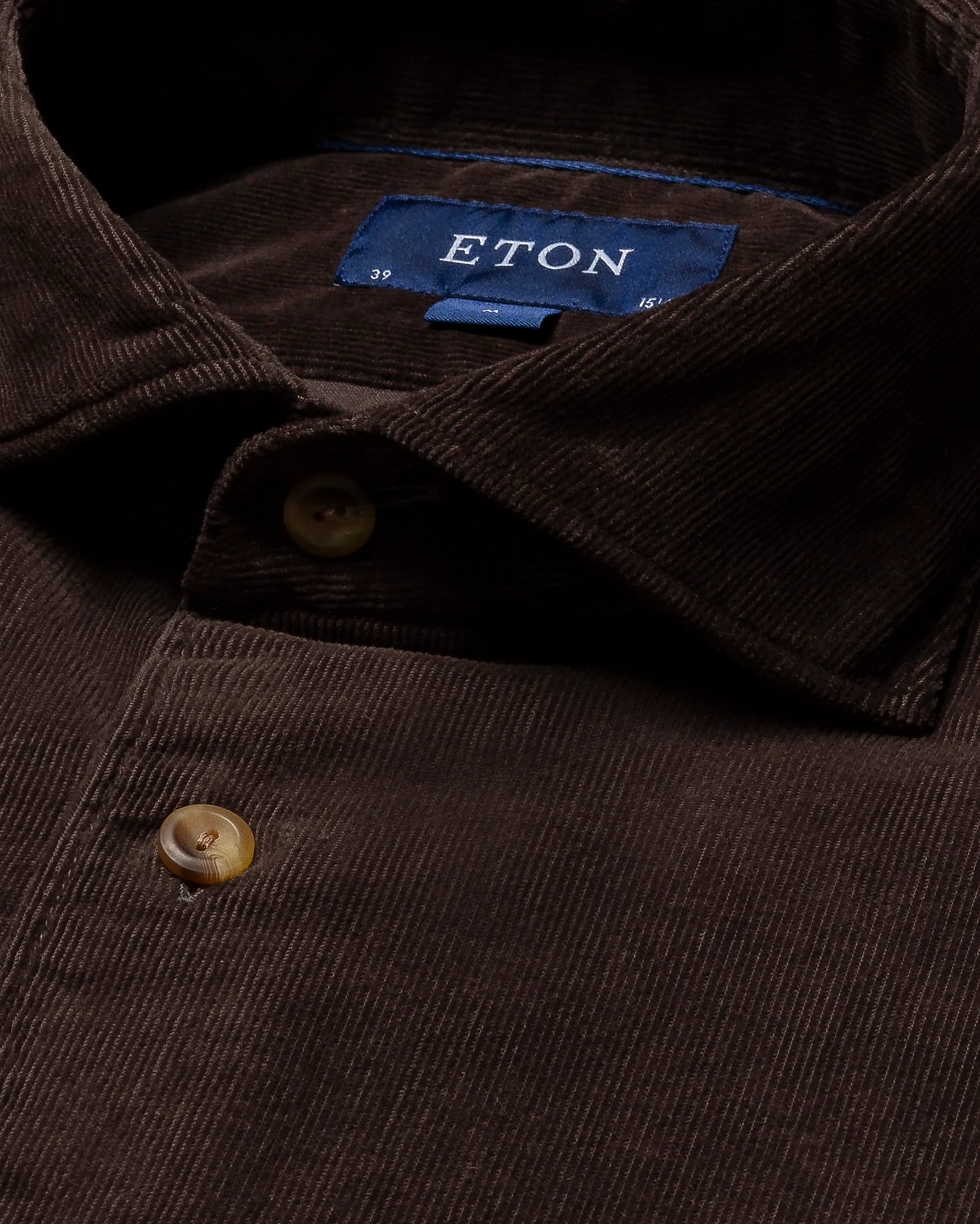 Eton - dark brown corduroy