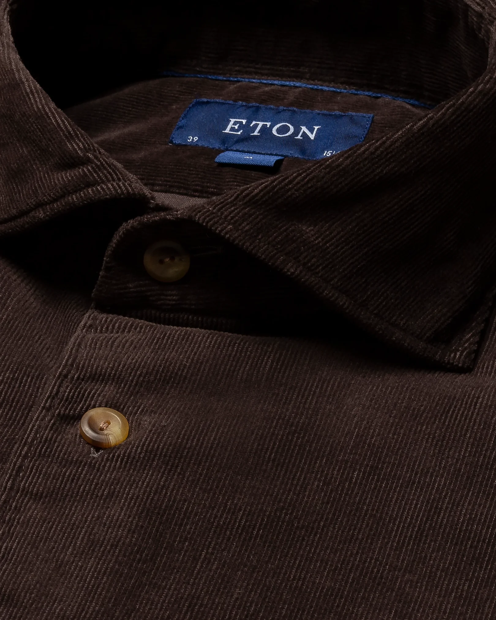 Eton - dark brown corduroy
